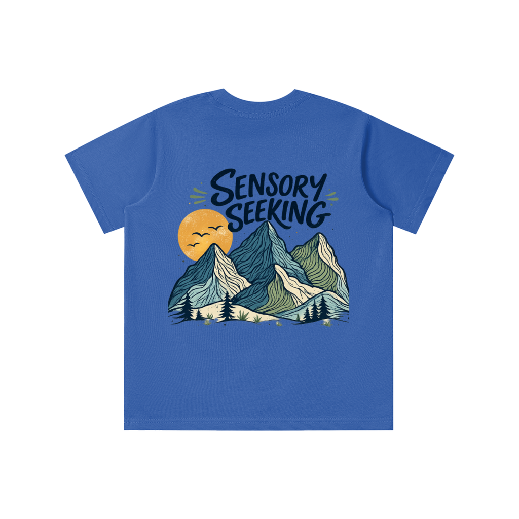 Essential Kids' T-shirt Sensory Seeking Mountain