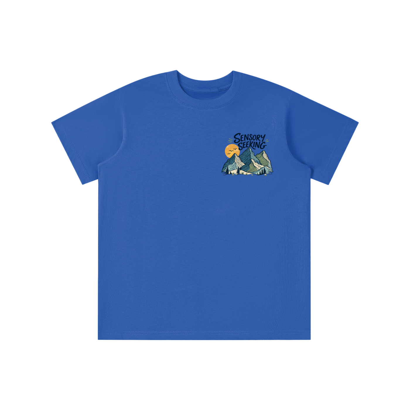 Essential Kids' T-shirt Sensory Seeking Mountain