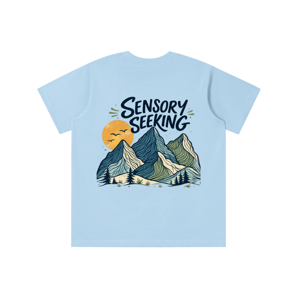 Essential Kids' T-shirt Sensory Seeking Mountain