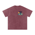 Snow Washed Oversized T-Shirt Sensory Seeking Mountains