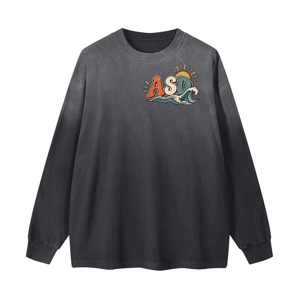 “No Two Waves Are Alike” Adult Long Sleeve