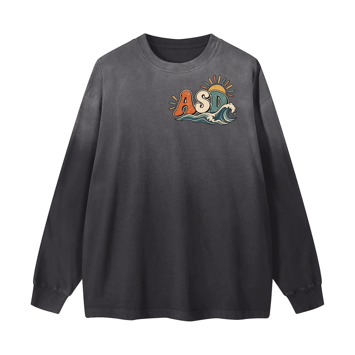 “No Two Waves Are Alike” Adult Long Sleeve