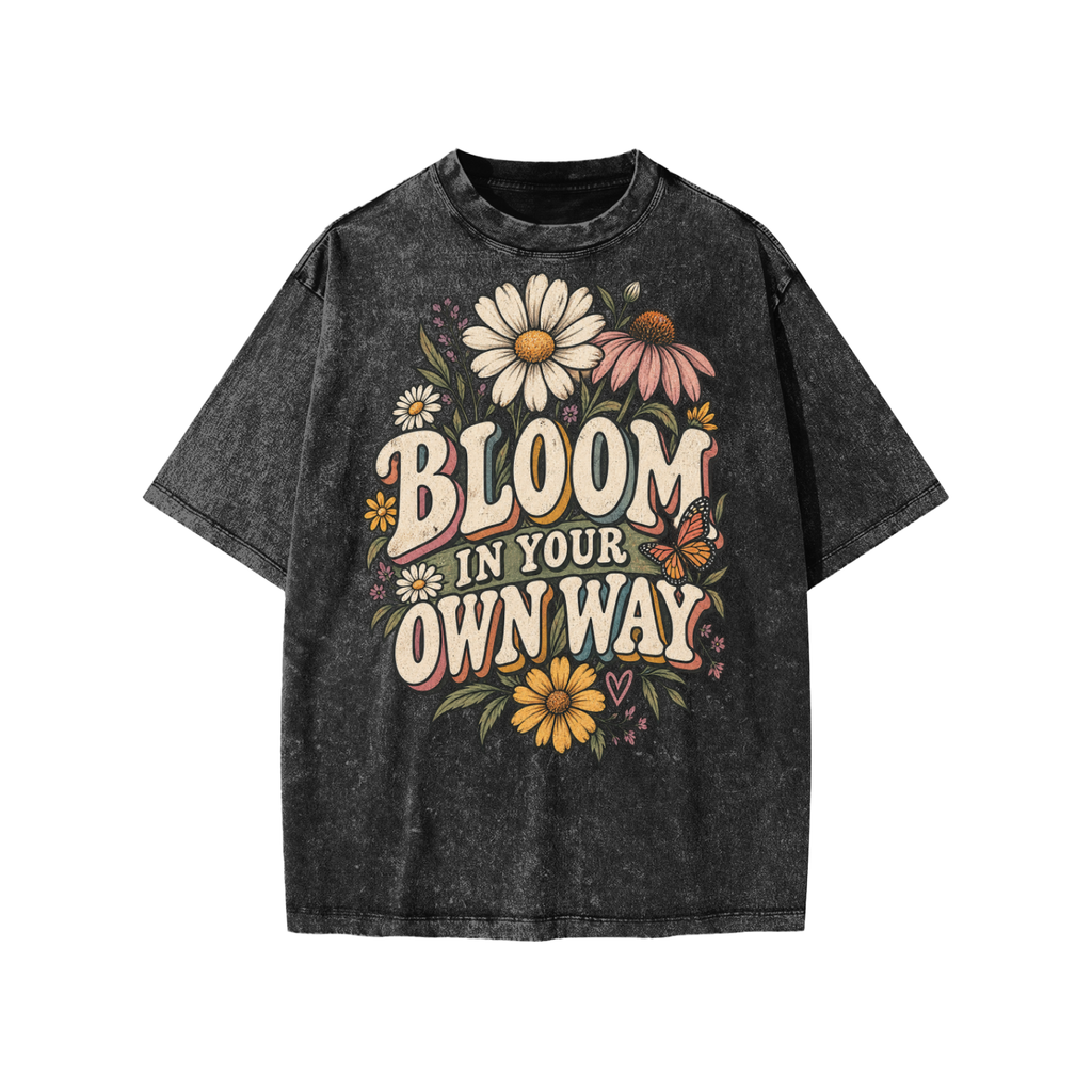 Bloom in Your Own Way Kids T-Shirt