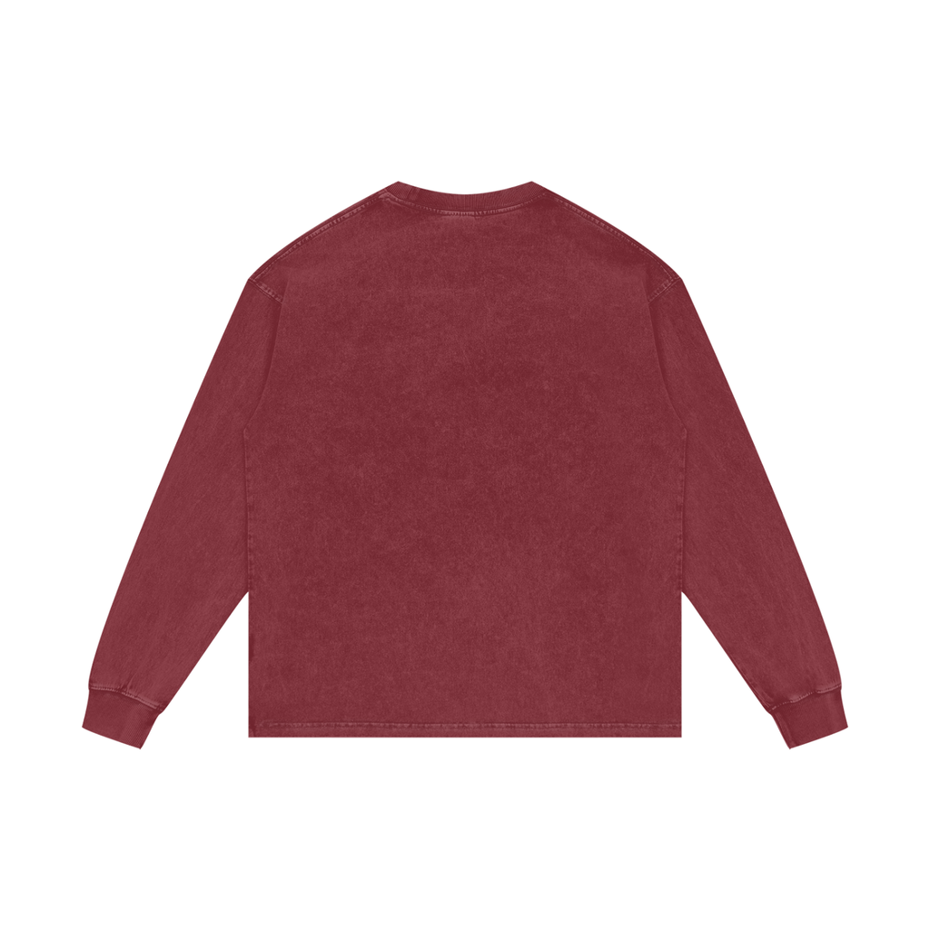 Autism Awareness Acid Wash Long-Sleeve