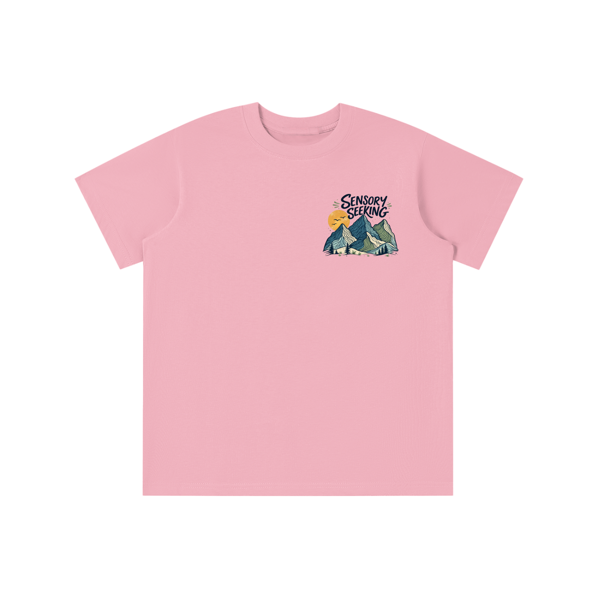 Essential Kids' T-shirt Sensory Seeking Mountain