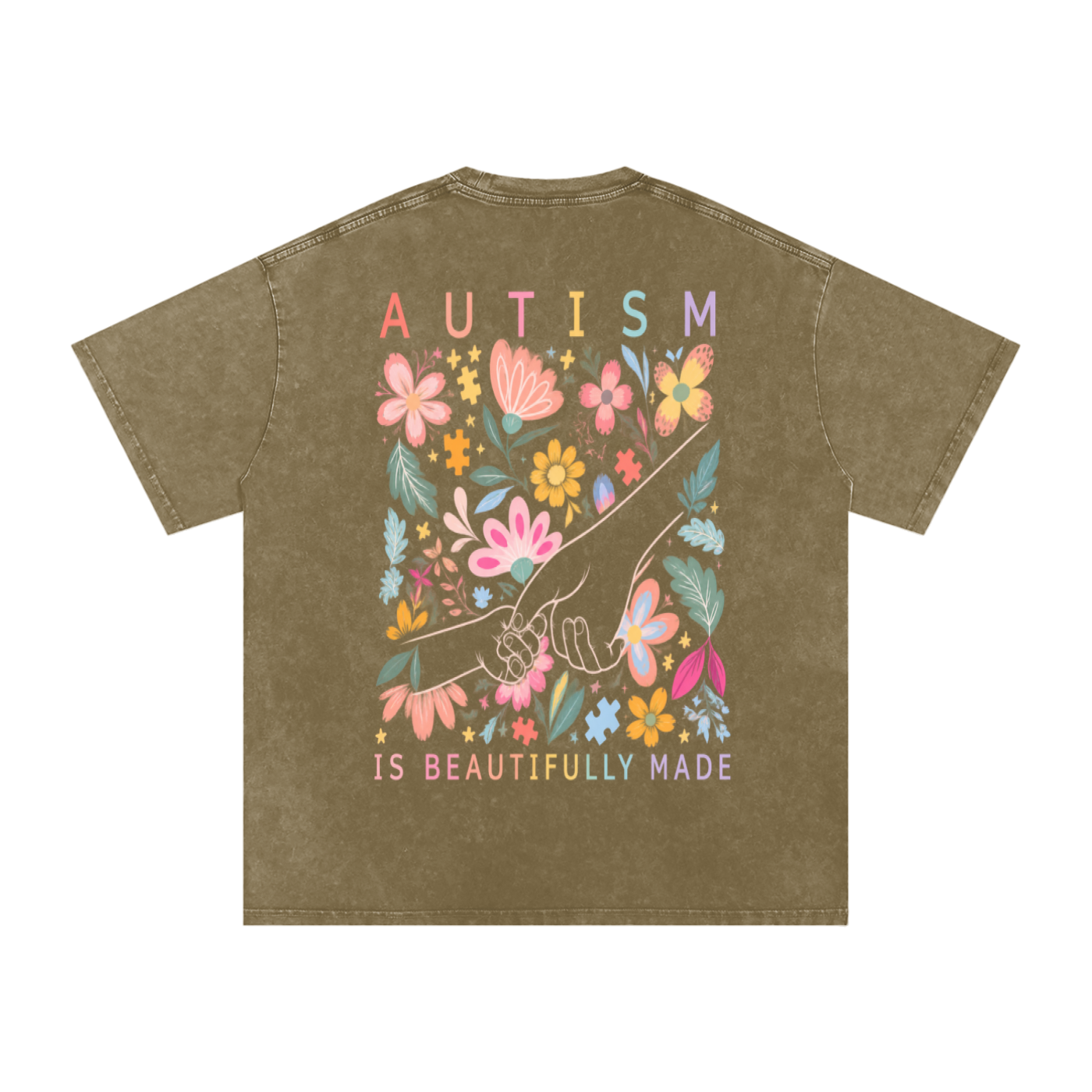 Autism Is Beautifully Made Adult Tee