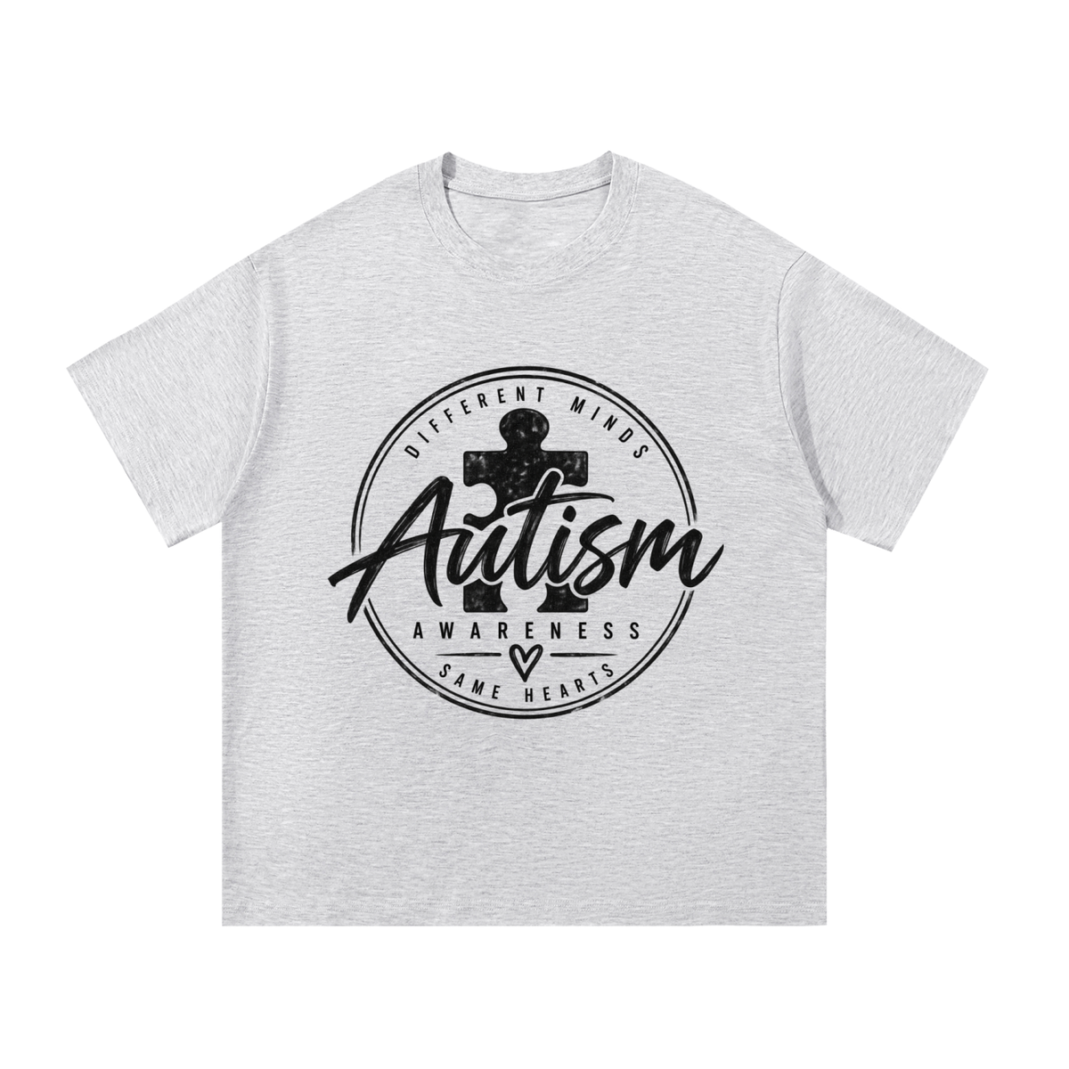 Autism Awareness “Different Minds, Same Hearts” T-Shirt