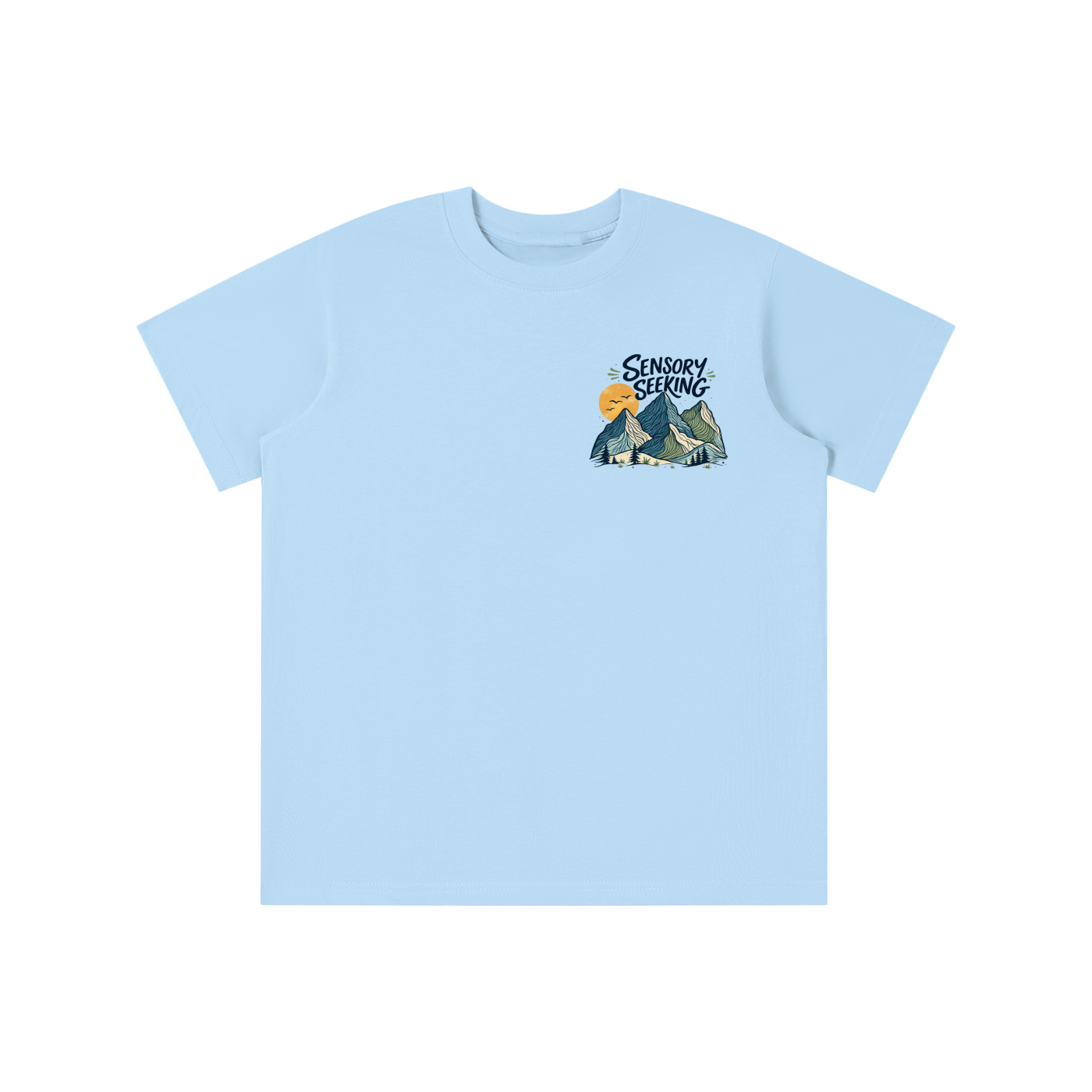 Essential Kids' T-shirt Sensory Seeking Mountain