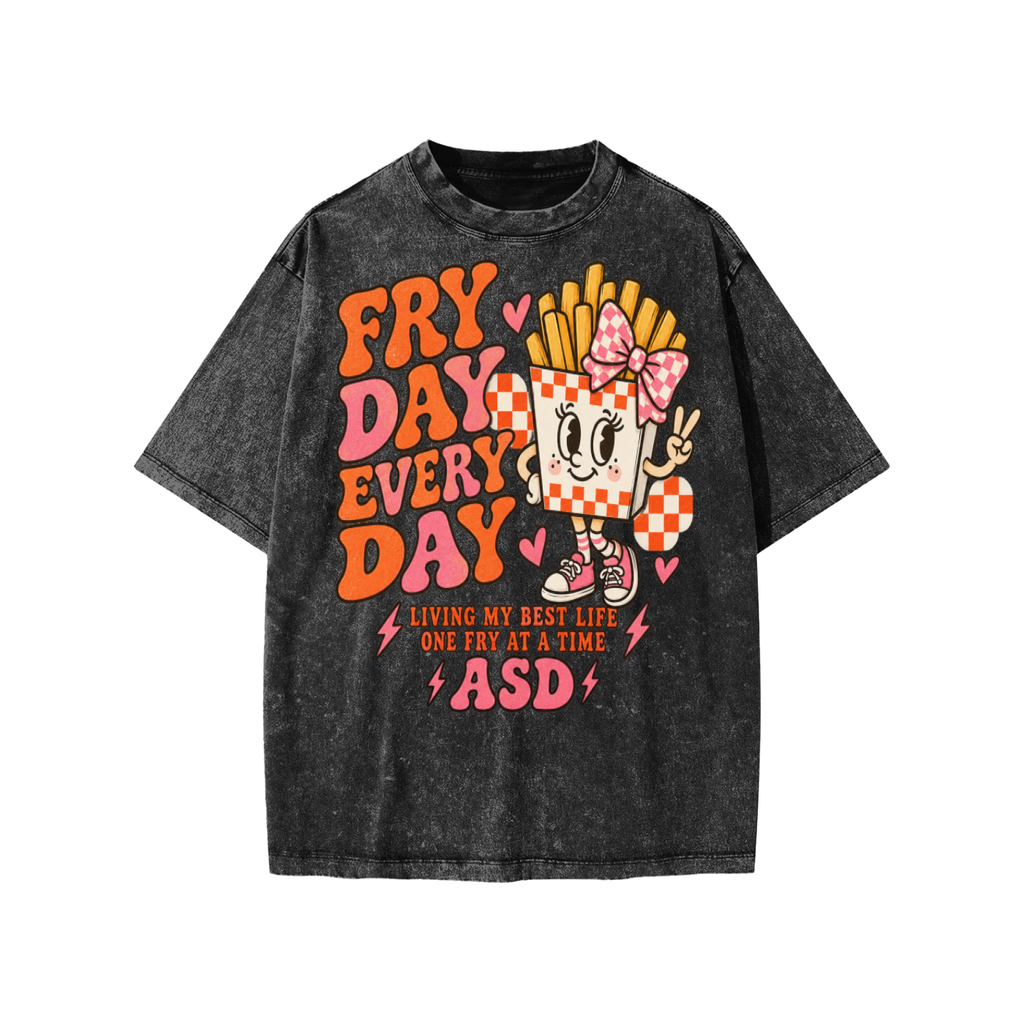 Fry Day Every Day ASD Kids’ T-Shirt