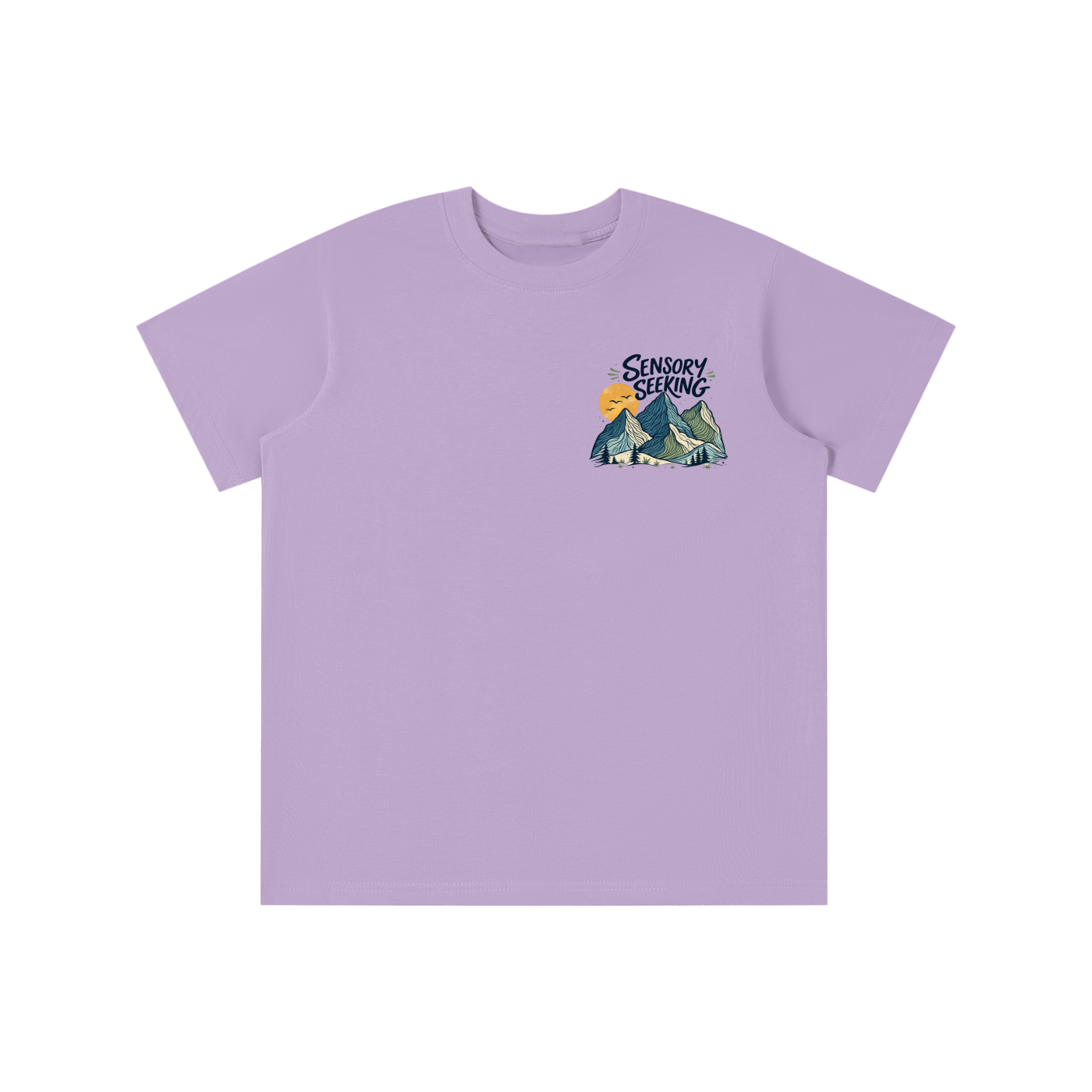 Essential Kids' T-shirt Sensory Seeking Mountain