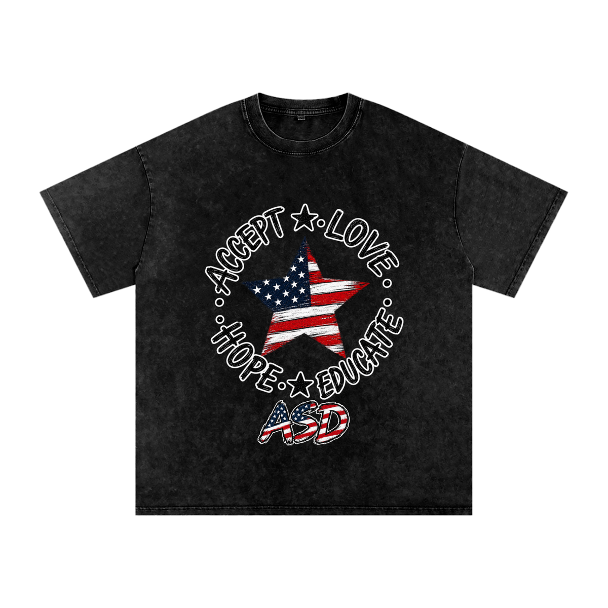 Accept • Love • Hope • Educate | ASD T-Shirt