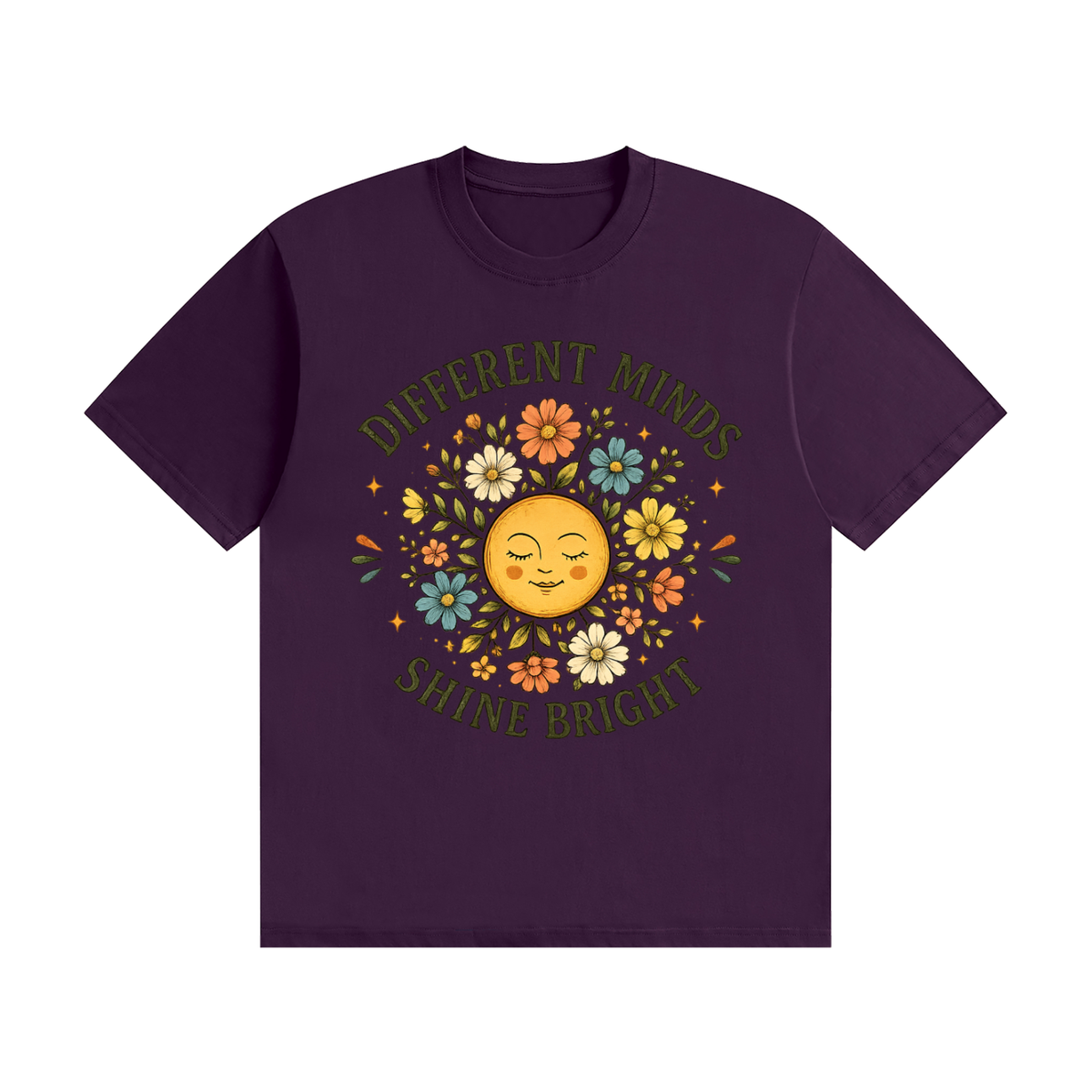 Different Minds Shine Bright T-Shirt