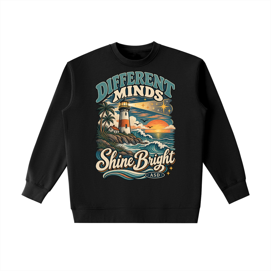Different Minds, Shine Bright ASD Sweatshirt