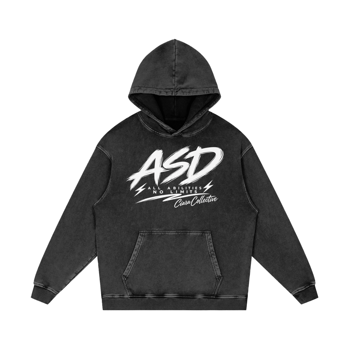 ASD Snow Washed Cotton Hoodie