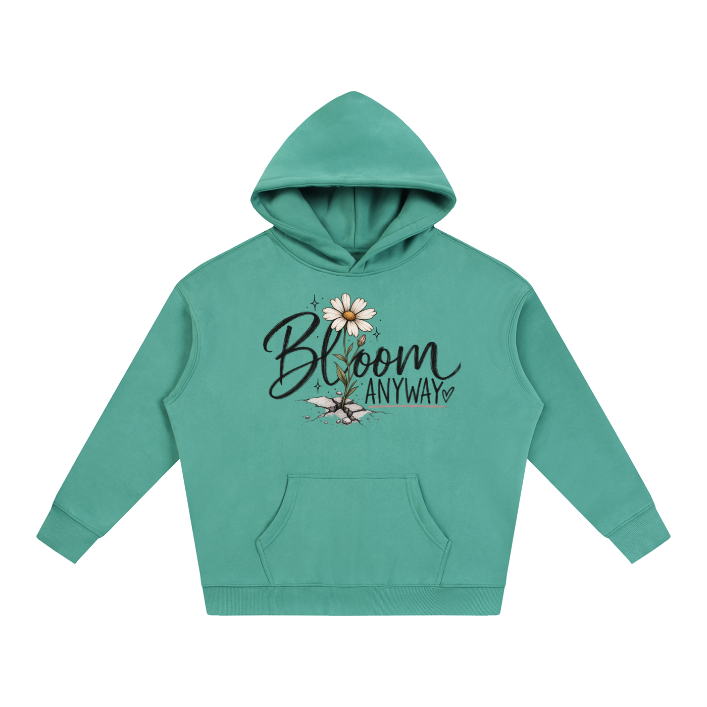 Bloom Anyway Oversized Hoodie